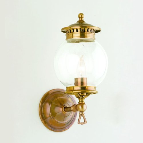 Franklin Traditional Outdoor Wall Sconce - 6.5 inches wide