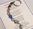 Message of Love Jewelry Teacher Key Chain