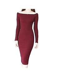 Knit Long Sleeves Mini Dress 