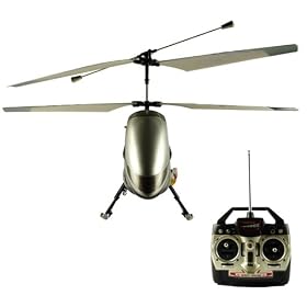 3 Channel Double Horse 9101 3 Channel Remote Controlled Indoor Helicopter (Black) Built-in... from Helicopter Gyros
