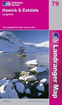 Hawick, Eskdale and Langholm (OS Landranger Map Series)
