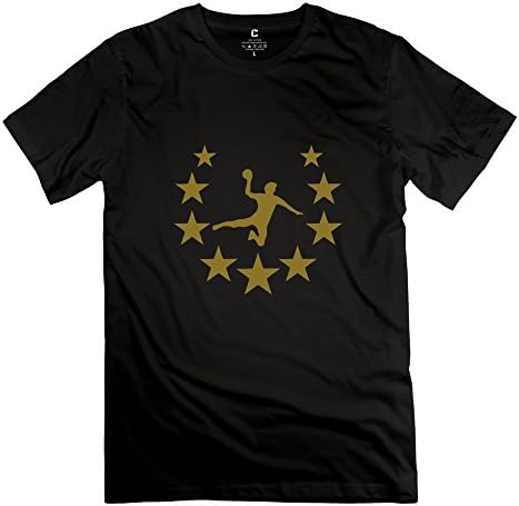 Men's Tee Dodgeball Star Size XXL Black