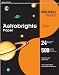 Wausau Astrobrights Heavy Duty Paper, 24 lb, 8.5 x 11 Inch, Cosmic Orange, 500 Sheets (21658)