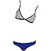 iecool Women's Sexy Push-Up Padded Bra Hollow Out Bikini Set Siwmwear
