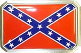 Men's REBEL FLAG Punk Rock Metal Belt Buckle