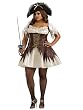 Plus Size Buccaneer Costume Pirate Wench Theatre Costumes Corset Dress