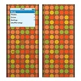 Brown Dots Design Decal Skin Sticker for Apple iPod nano 2G (2nd Generation) 2GB/ 4GB/ 8GB Player