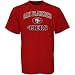 Search : San Francisco 49ers Cardinal Heart and Soul T-shirt
