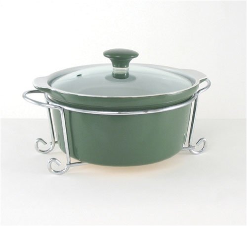 Mayfair & Jackson 5032G CASSEROLE 1.5L GLS LID W/RACK PCLN