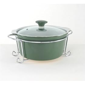 Mayfair and Jackson 5032G CASSEROLE 1.5L GLS LID W RACK PCLN by Mayfair & Jackson