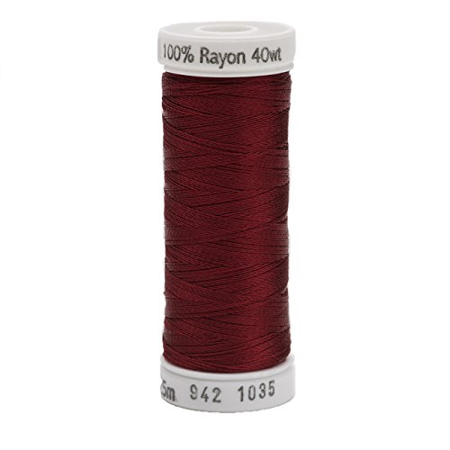Sulky Rayon Thread for Sewing, 250-Yard, Dark Burgundy