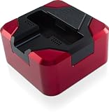 Rokform 070-04RK RokDock Aluminium Stand for iPhone 5  - 1 Pack - Retail Packaging - Red/Black