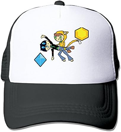 Men Women Dan And Stampy Fusion Dance Mesh Hat Trucker Hat Black