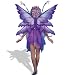 Violet Fairy Wings Deluxe Adult