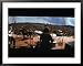 Huge Crowd Listening to a Band Onstage at the Woodstock Music and Art Festival Framed...