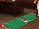 Exclusive By FANMATS MLB - Cleveland Indians Golf Putting Green Mat