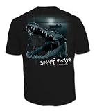Swamp People Gator Dawn Short Sleeve Tee (Black, XX-Large)