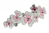 Pink Flower Epi Hair Barrette