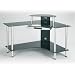 Jual PC003 LCB Large Corner Glass PC Computer Office Desk by Home Cinema UK