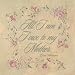 All I Am I Owe To My Mother by Stephanie Marrott. Size 11.27 inches width by 10.53 inches height. High Quality Art Poster Print
