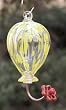 Yellow Teardrop Hummingbird Feeder