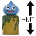 Slime ~1.1" Mini-Figure Pencil Cap: Dragon Quest Heroes - Rocket Slime Pencil Cap Series_s-1