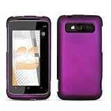 Grape Rubberized Protector Case for HTC 7 Trophy