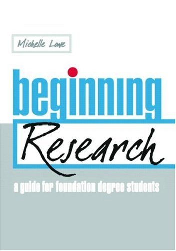 Beginning Research
