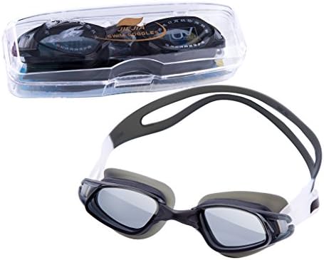 Shinmax Kids Swimming Goggles-Clear Waterproof No Leaking Anti-fog UV Protection Stylish Swimming Goggles With Free Nice Case For Kids Chidren