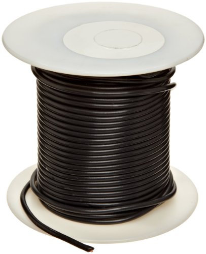 GPT Automotive Copper Wire, Black, 22 AWG, 0.0253