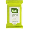 Cleanwell All Natural Hand Sanitizing Pocket Pack Wipes, 10-count Resealable Package (Pack of 8)