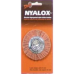 Wheel Brush Nylon Bristle 3 In by Dico Products