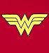 Womens Red Wonder Woman Logo Tank Vest