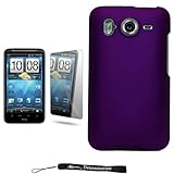 Purple Smooth Design Cover / 2 Piece Snap On Crystal Protective Hard Case f ....