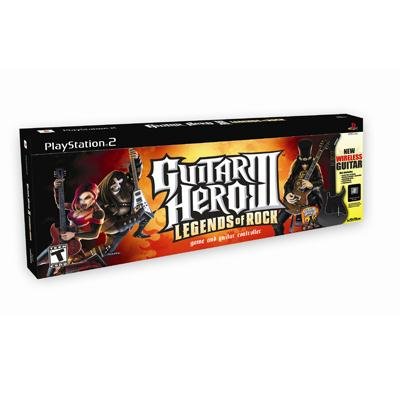 Guitar Hero III: Legends of Rock Wireless Bundle - PS2
