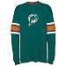 Miami Dolphins End of Line Long Sleeve Top, X-Large
