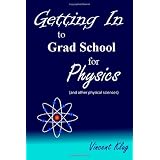 Getting In to Grad School for Physics: (or another physical science)