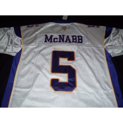 Donovan McNabb Reebok Road White Minnesota Vikings Jersey (52)