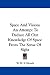 Book Space And Vision: An Attempt To Deduce All Our Knowledge Of Space From The Sense Of Sight
