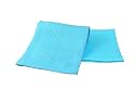 MU Kitchen Bamboo Flat Weave Dish Cloth, Turquoise