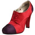Madden Girl Women's Nadiia Oxford Pump,Red Satin,7 M US