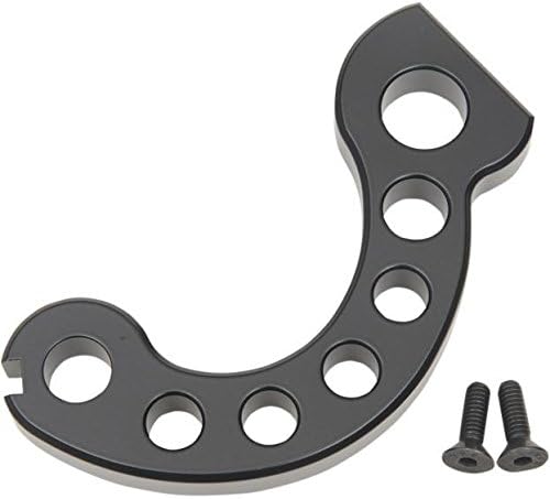 Badlands M/C Products Axle Side Mount - Speed Hole Style - Black ASM-01-B