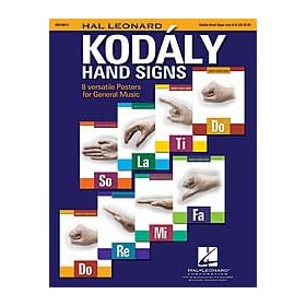 Hal Leonard Curwen/Kodaly Hand Signs Poster Set: Home &amp; Garden