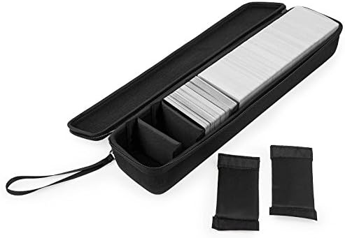 Large Hard CASE for Cards Against Humanity Card Game. Fits the Main Game + All 6 Expansions. Includes 5 Moveable Dividers. Fits up to 1400 Cards. - Card Game Sold Separately. - Black