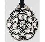 Triquetra and Celtic Knot Pendant
