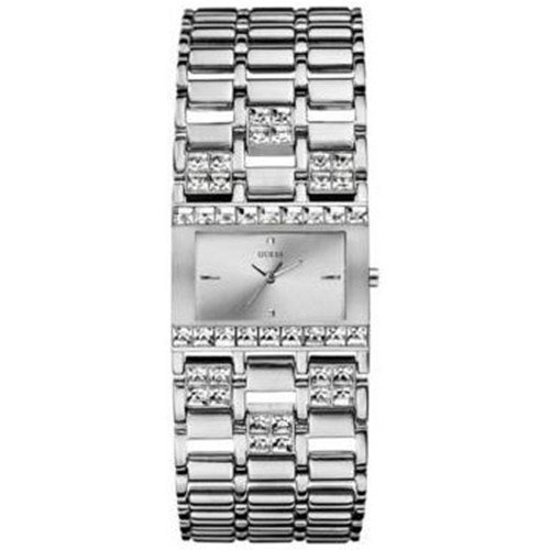 GUESS? Women's 95484L Crystal Accented Stainless Steel Watch