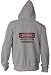 PROTECTED BY CYBORGS Youth Zippered Hooded (Hoody) Jacket (for Kids) ASH GREY X-LARGE (XL)