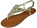 Shoes 18Womens Microsuede Sandals Flat Shoes W/Rhinestones,Studs & Contrast Ankle