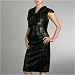 BGSD Women's Cropped Glazed Lambskin Leather Jacket
