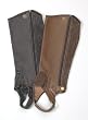 Ovation Ladies Ribbed Top Grain Half Chaps